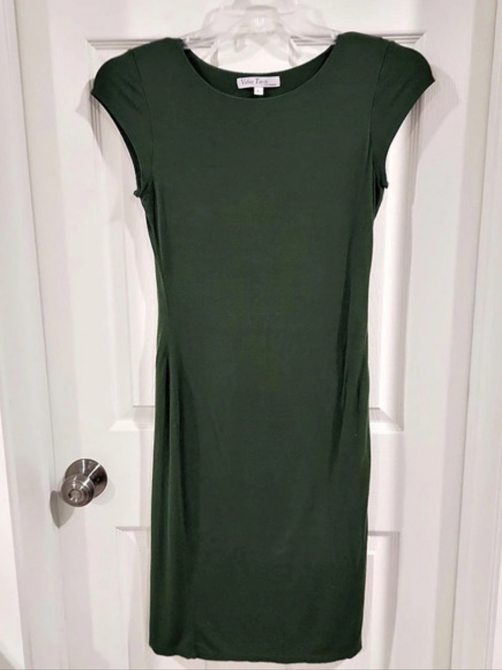 Velvet Torch Green Mini Dress Size Large